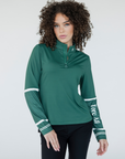 Micky Quarter Zip - Green