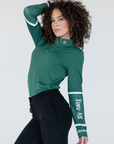 Micky Quarter Zip - Green