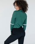 Micky Quarter Zip - Green