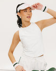 Lillee Tank - White