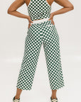 Bronson Pant - Green Checkered