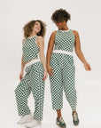 Bronson Pant - Green Checkered