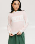 Fore Sweater - Pink/White