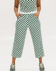 Bronson Pant - Green Checkered