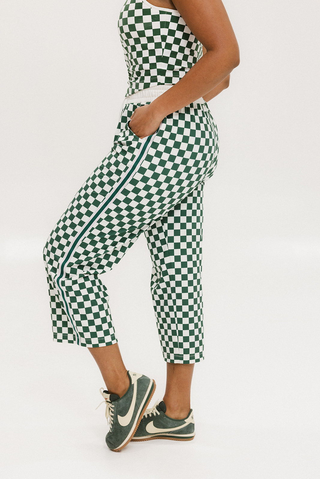 Bronson Pant - Green Checkered