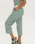 Bronson Pant - Green Checkered