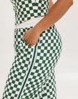 Bronson Pant - Green Checkered