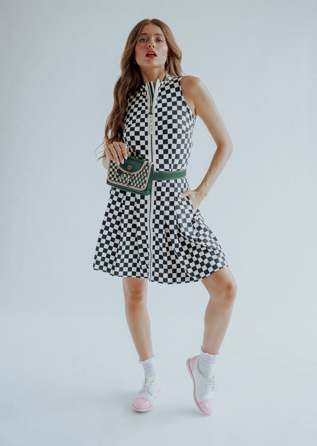 Erin Dress Checkered