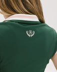 Charlotte Sleevless Polo - Green