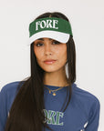 Fore Visor - White/Green