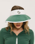 June Visor - White/Green