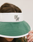 June Visor - White/Green