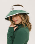 June Visor - White/Green