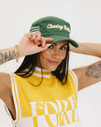 Caddy Cap - Green/Mustard