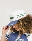 Caddy Cap - White/Indigo