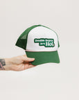 Double Bogey Trucker Hat - White/Green