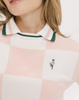 Dorothy Sweater - Pink/White