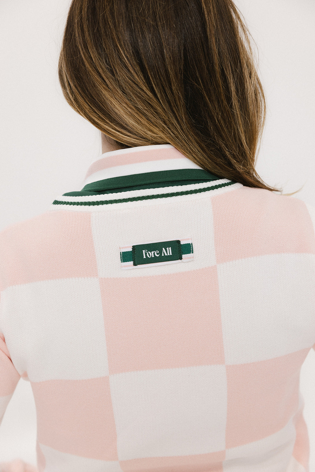 Dorothy Sweater - Pink/White