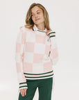 Dorothy Sweater - Pink/White