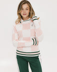 Dorothy Sweater - Pink/White