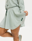 Patty Skirt - Green Stripe