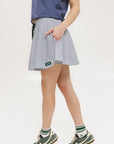 Patty Skirt - Indigo Stripe