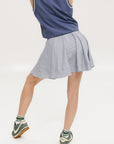 Patty Skirt - Indigo Stripe