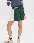 Rose Pleated Skirt - Green