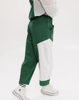 Caitlin Warm-Up Pant - Green/Pink