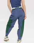 Caitlin Warm-Up Pant - Indigo/Green