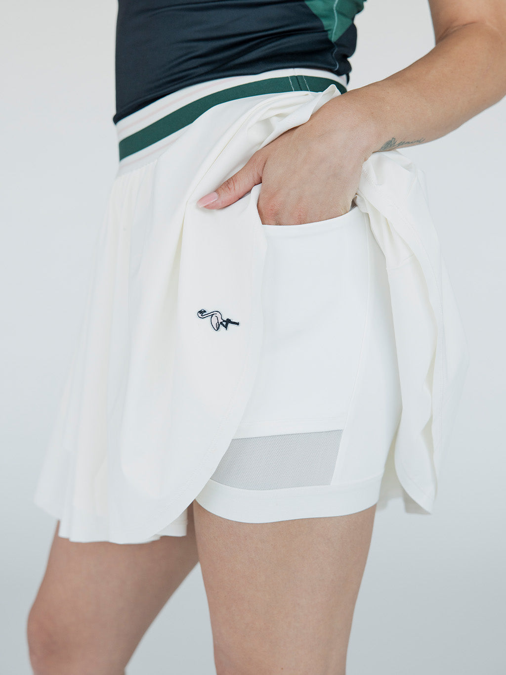 Rowie Skirt - White