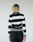 Iris Sweater - Black Stripes