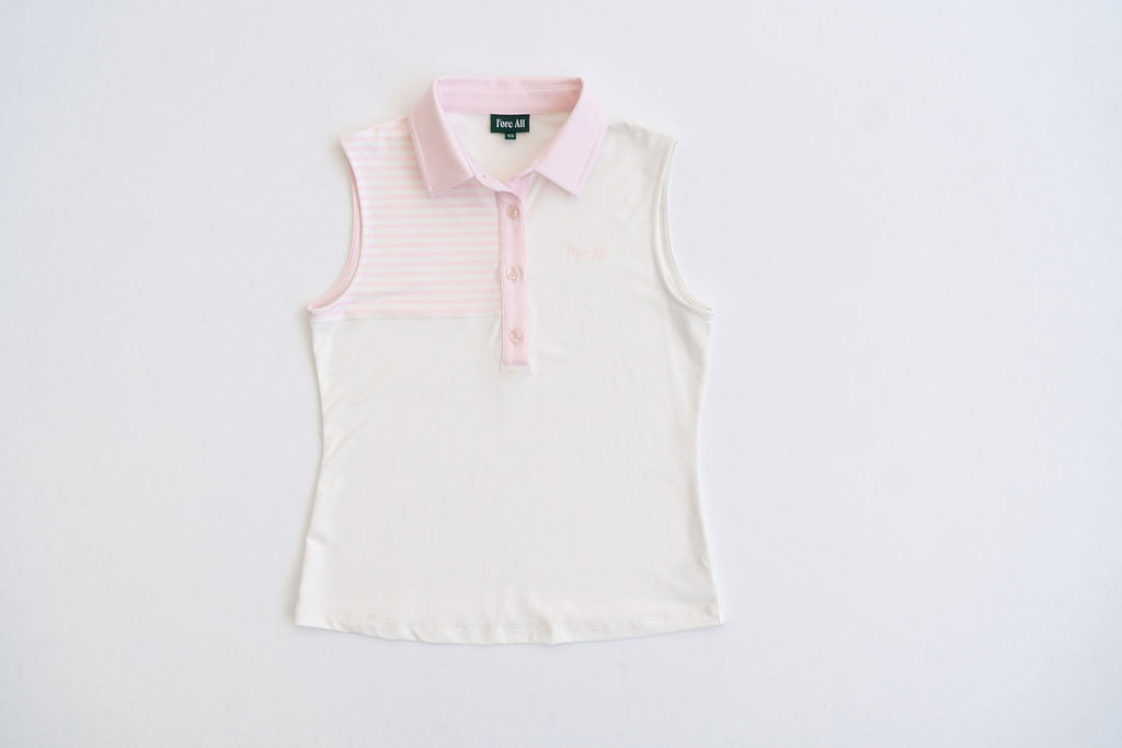 The Moore Sleeveless Golf Polo